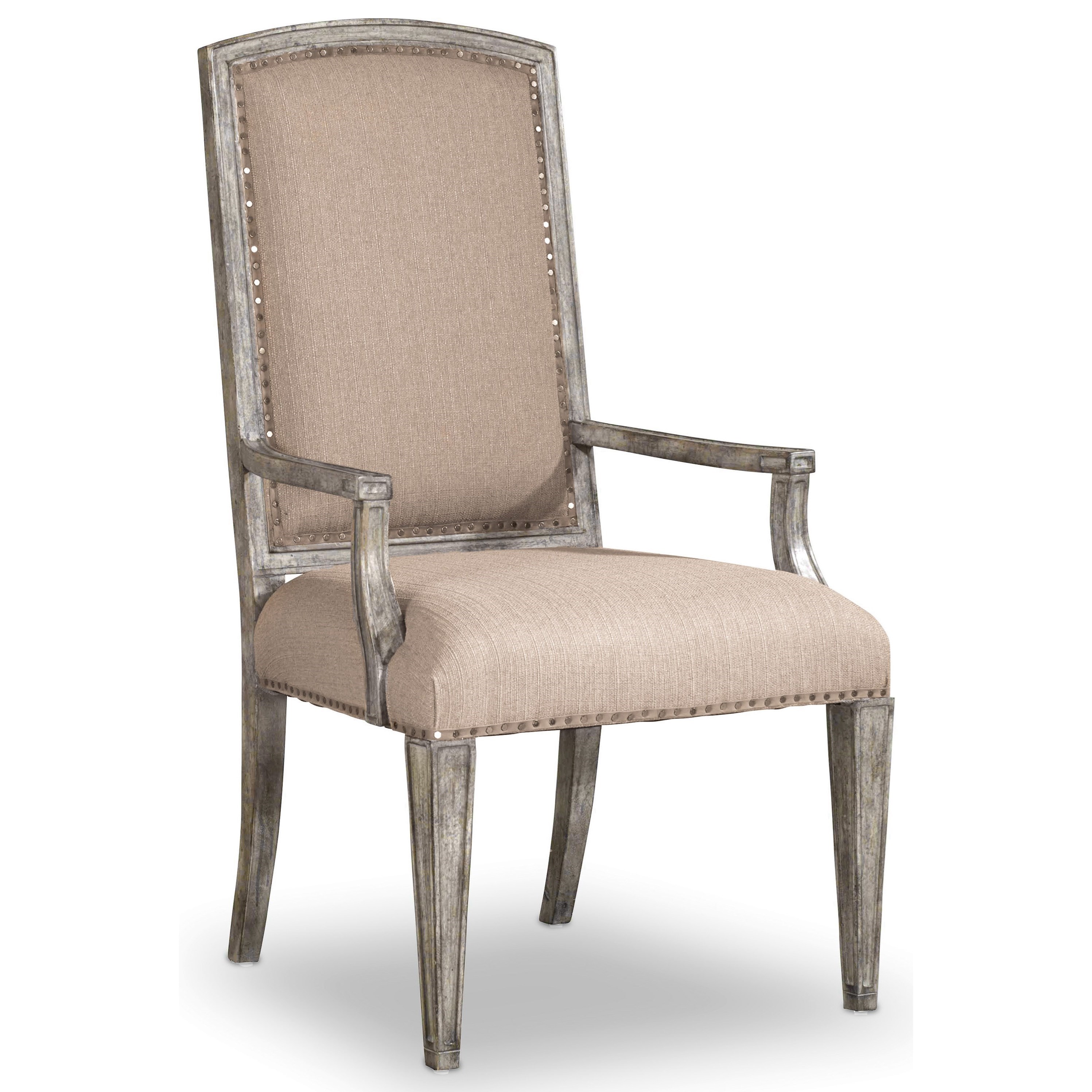 Hooker Furniture True Vintage Upholstered Arm Chair Reeds Furniture